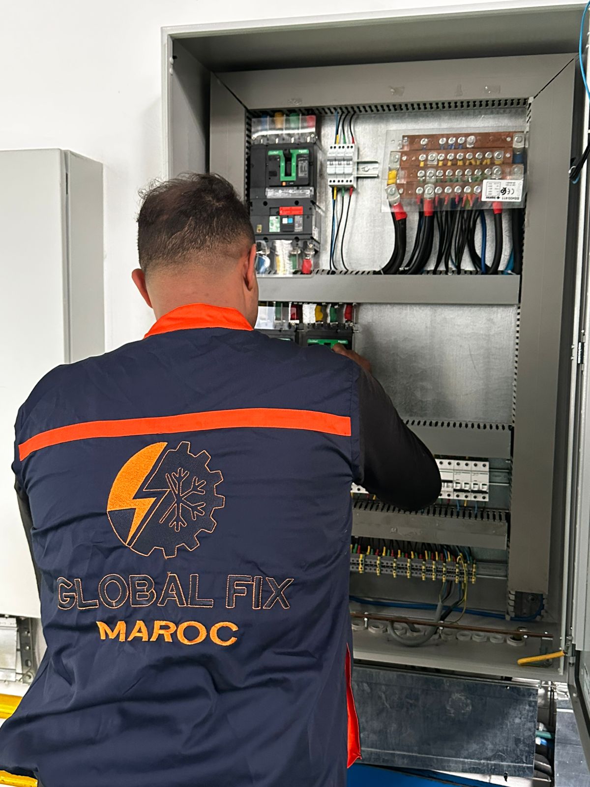 Armoire électrique industrielle